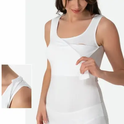 İmer Kalın Emzirme Atleti White 4/XL - 1