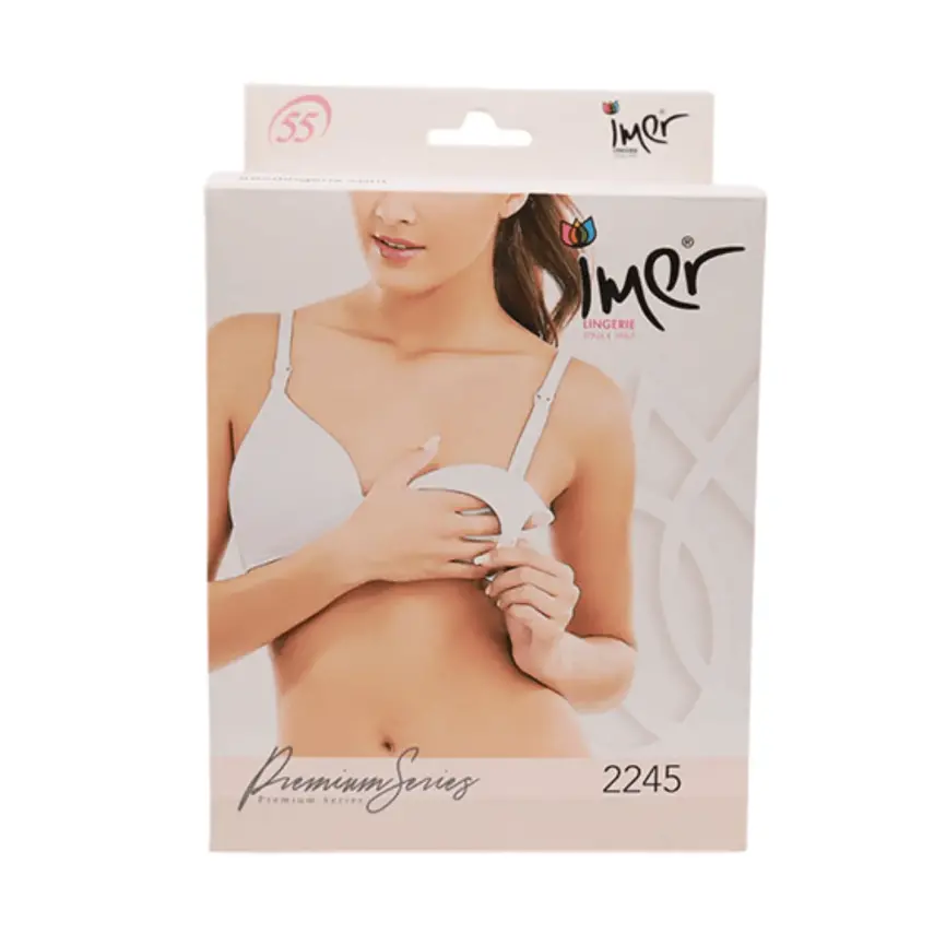 İmer Kaplı Emzirme Sütyeni Beyaz 85B - 1