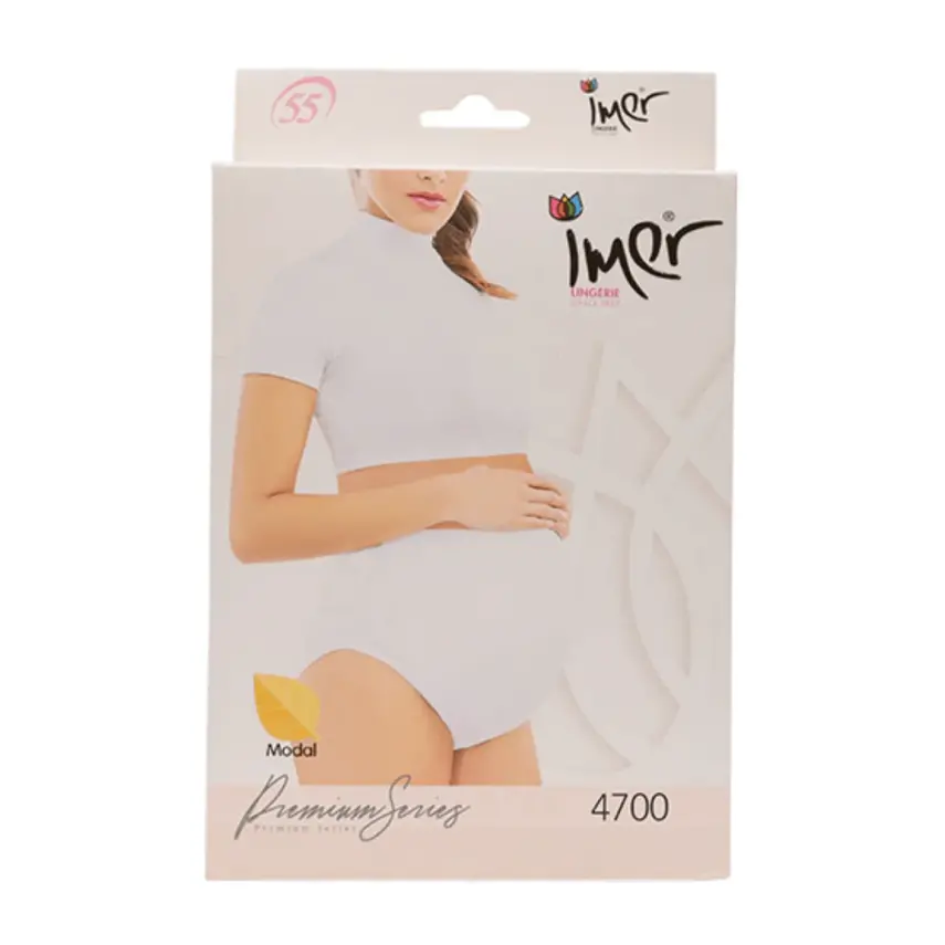 İmer Modal Hamile Külot Beyaz1/S - 1
