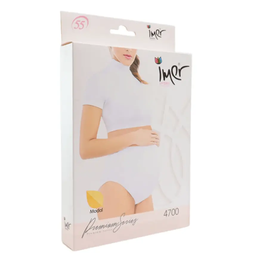 İmer Modal Hamile Külot Beyaz2/M - 2