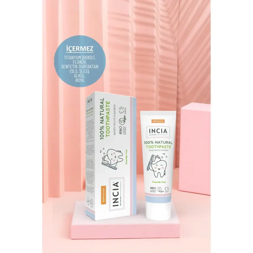 INCIA Çocuk Diş Macunu 50 ml - 6