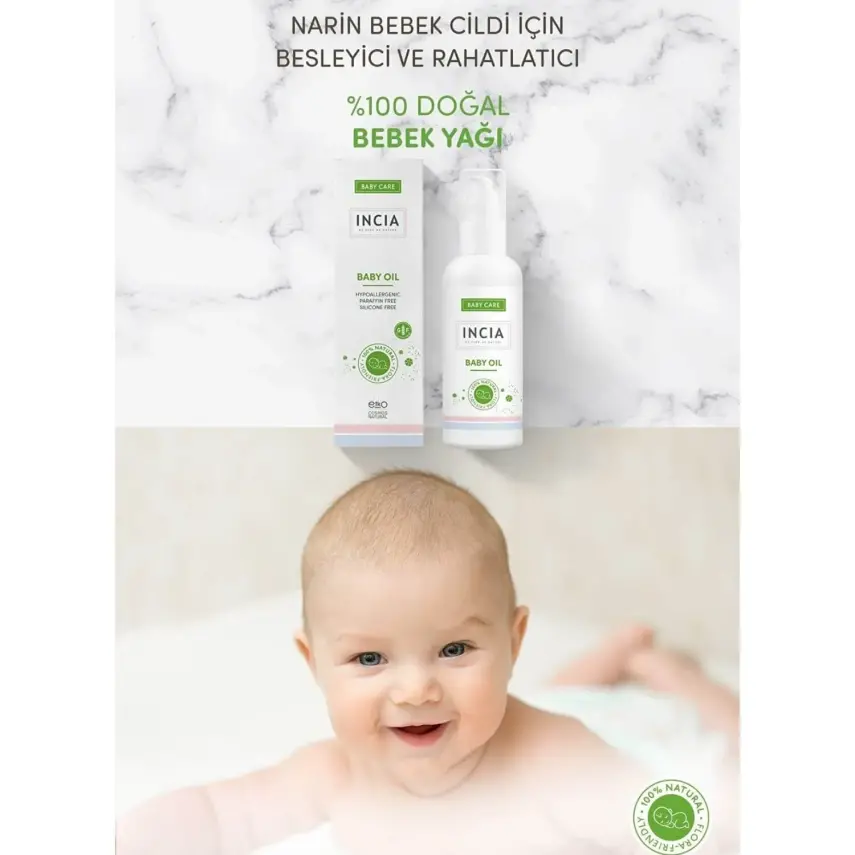 Incia Doğal Bebek Yağı 110 ml - 5