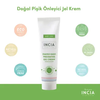 Incia Doğal Pişik Önleyici Jel Krem 60 ml - 24