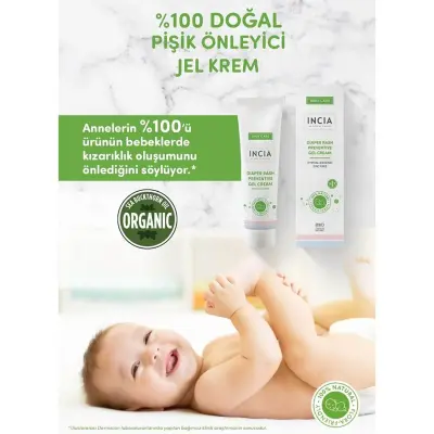 Incia Doğal Pişik Önleyici Jel Krem 60 ml - 18