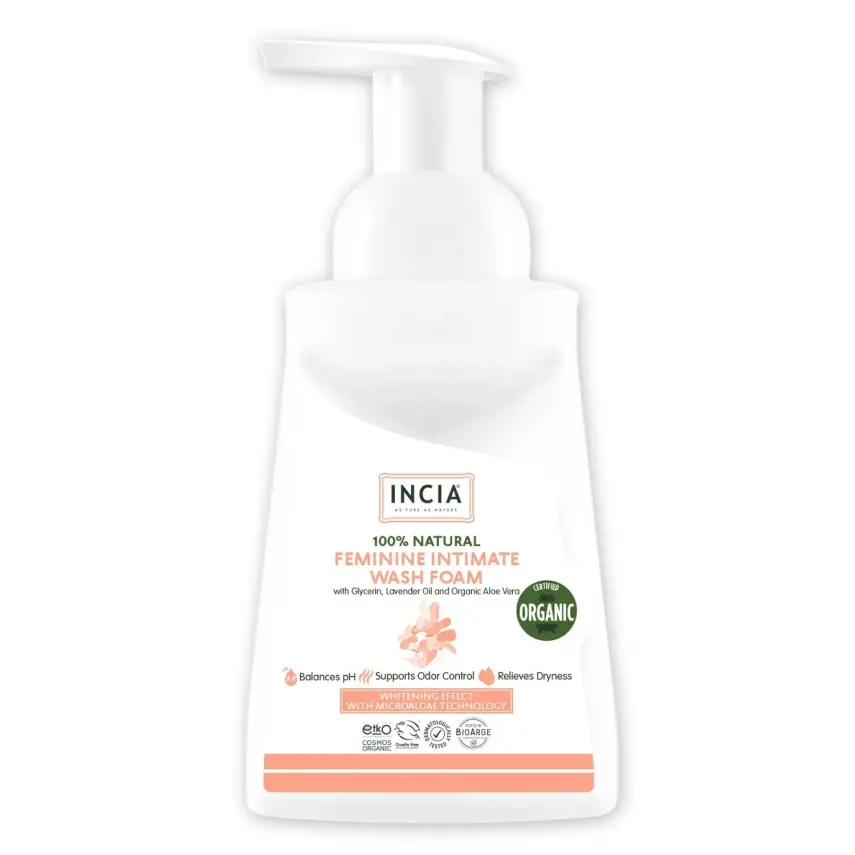 Incia Kadınlar İçin İntim Yıkama Köpüğü 200 ml - 1