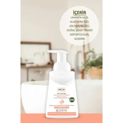 Incia Kadınlar İçin İntim Yıkama Köpüğü 200 ml - 4