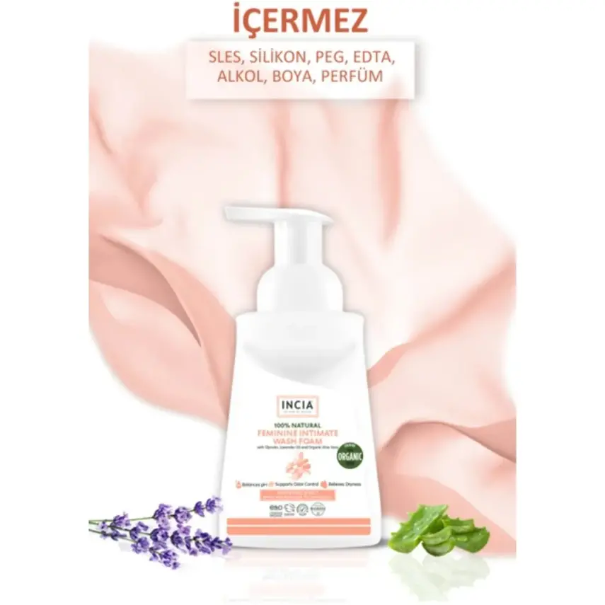 Incia Kadınlar İçin İntim Yıkama Köpüğü 200 ml - 3