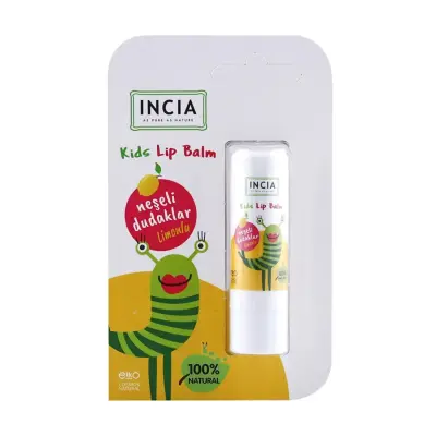 Incia Kids Limonlu Dudak Besleyici Çocuklar İçin 6gr - 2