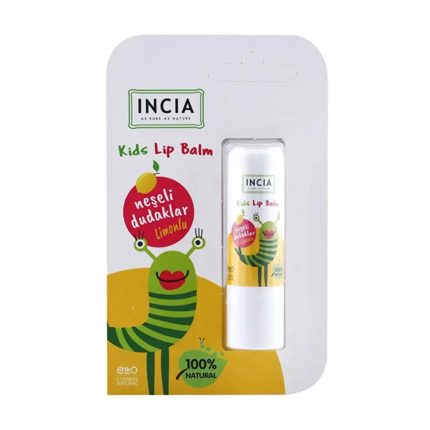 Incia Kids Limonlu Dudak Besleyici Çocuklar İçin 6gr - 2