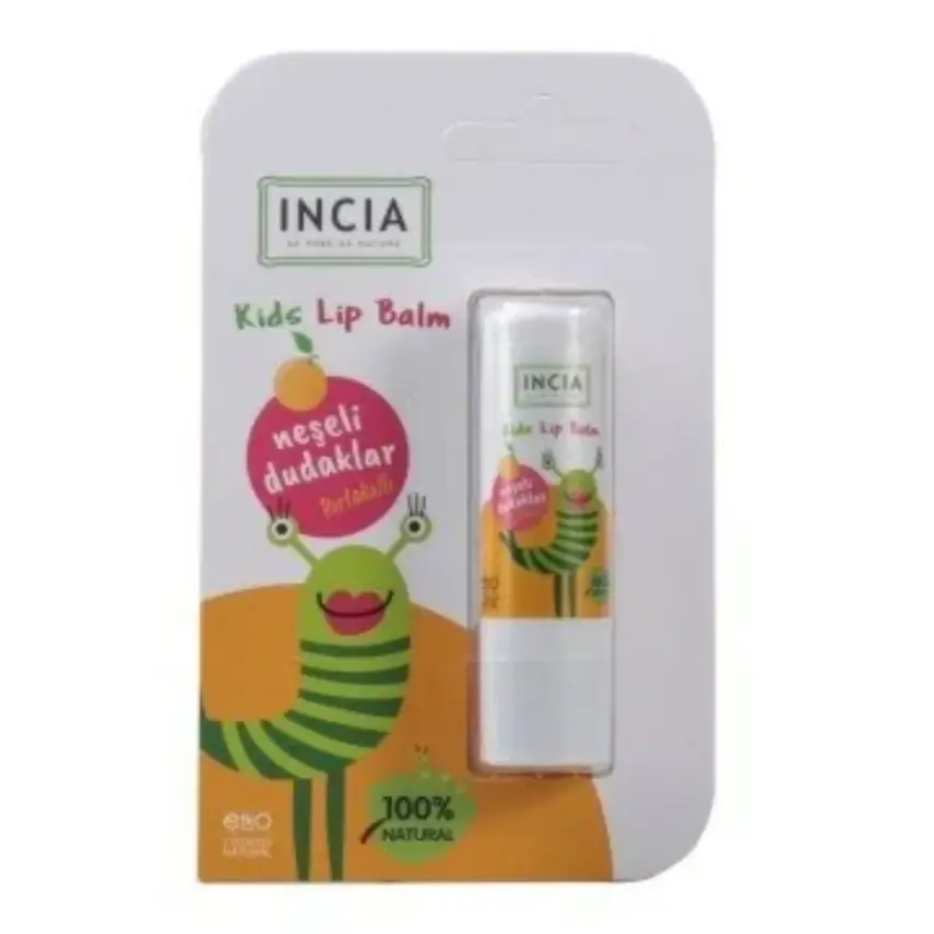 Incia Kids Portakallı Çocuklar İçin Dudak Besleyici 6gr - 2