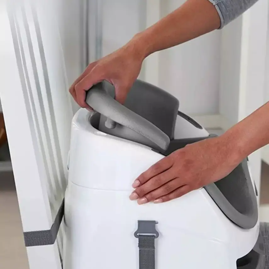 Ingenuity Baby Base Portatif Mama Sandalyesi Slate - 4