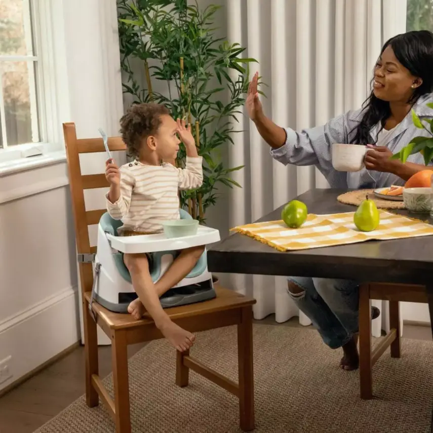 Ingenuity Baby Base Portatif Mama Sandalyesi Slate - 8