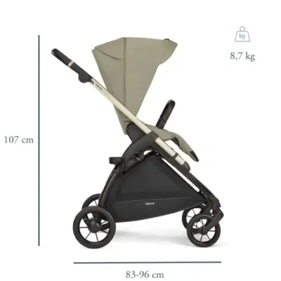 Inglesina Electa+ Tek El Tek Hamle ile Katlanıp Açılan Çift Yön Bebek Arabası - 11