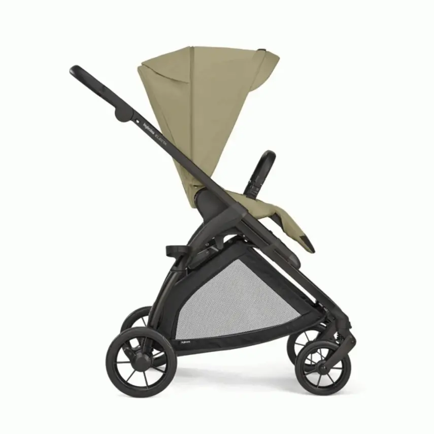 Inglesina Electa+ Tek El Tek Hamle ile Katlanıp Açılan Çift Yönlü Bebek Arabası Battery Beige - 7