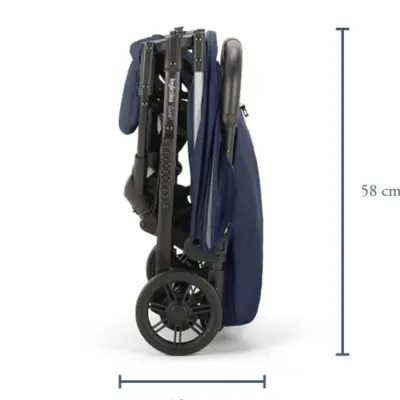 Inglesina Inglesina Quid 2+ Tek El Tek Hamle ile Katlanıp Açılan Kabin Boy Bebek Arabası Alpaca Beige - 5