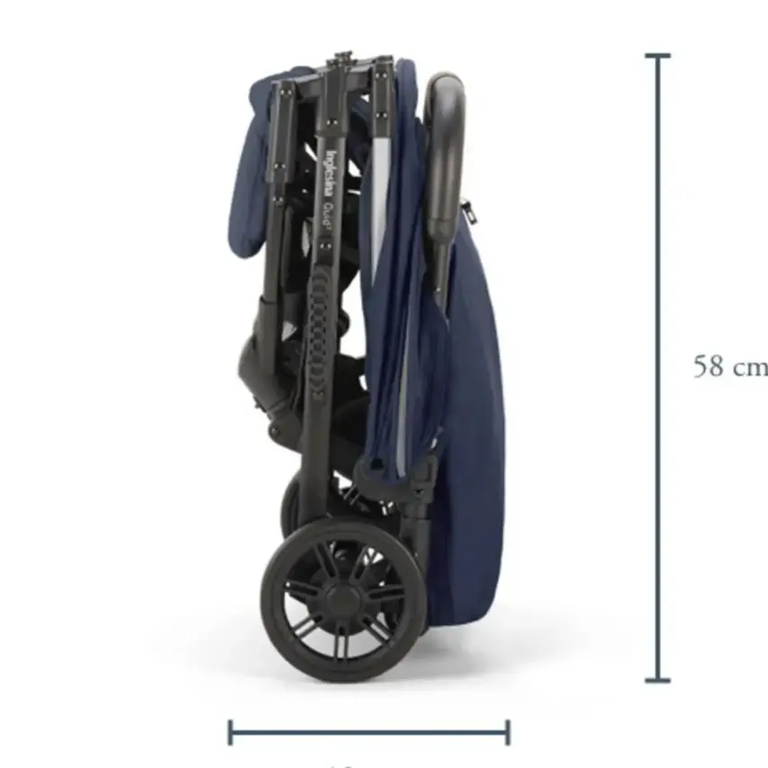 Inglesina Quid2+ Kabin Bebek Arabası Midnight Blue - 2