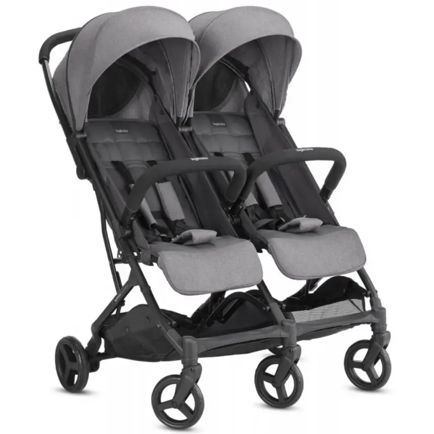 Inglesina Sketch İkiz Bebek Arabası Grey  - 1