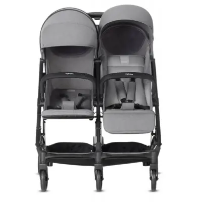 Inglesina Sketch İkiz Bebek Arabası Grey  - 2