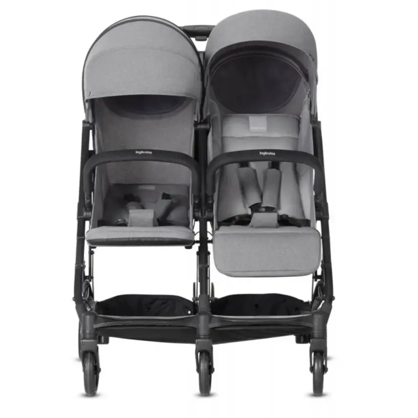 Inglesina Sketch İkiz Bebek Arabası Grey  - 2