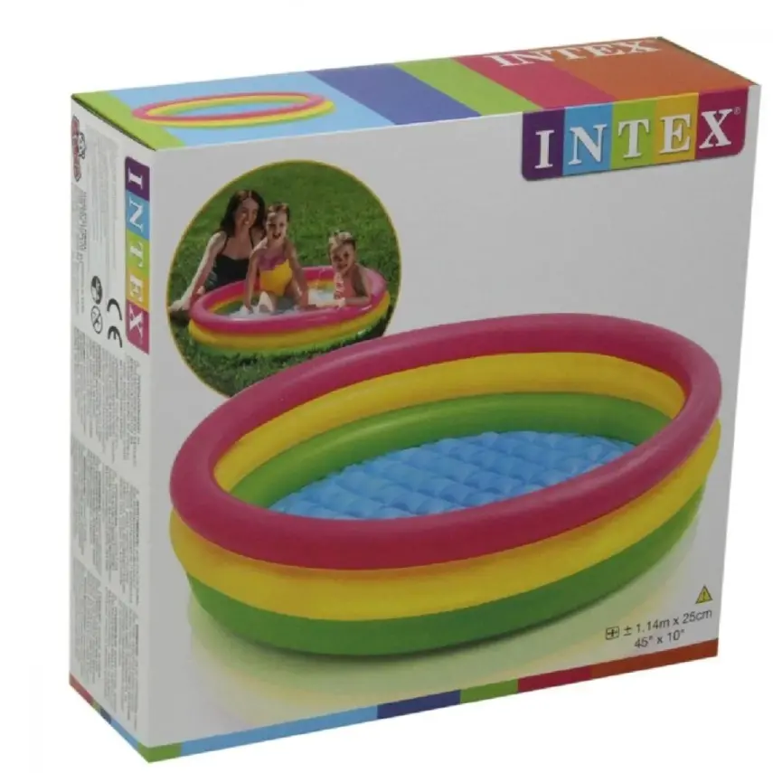 Intex Havuz 3 Boğumlu Sunset 114X25 Cm - 4