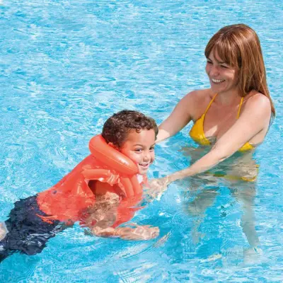 Intex Yakalı Kırmızı Yelek 50x47 cm - 2