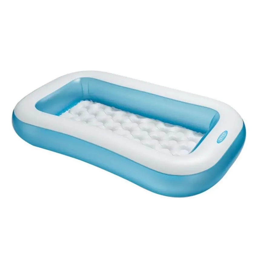 Intex Yumuşak Tabanlı Kare Havuz 166x100x28 cm - 1