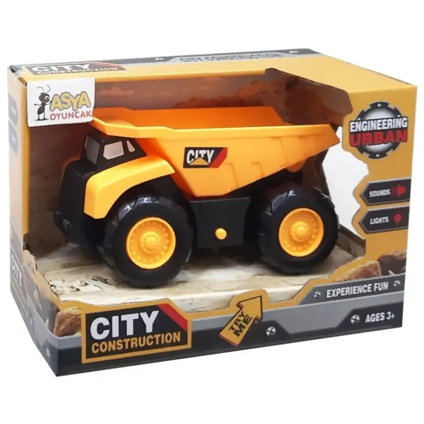 İş Makineleri Pilli Sesli Işıklı - 5