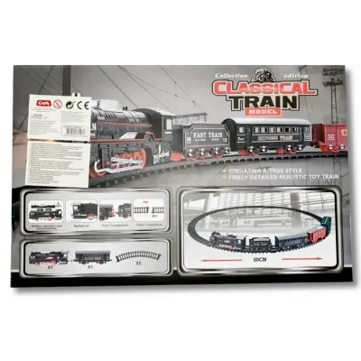 Işıklı Sesli Tren Seti 10 Parça - 2