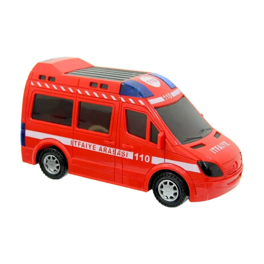İtfaiye Aracı Pilli Işıklı Kutulu - 3