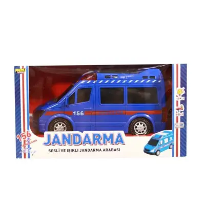 Jandarma Aracı Pilli Işıklı Kutulu - 2