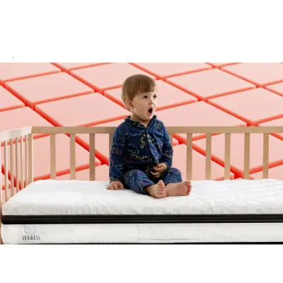 Jeuwell 3D Alezli Sünger Yatak 80x130 Cm - 7