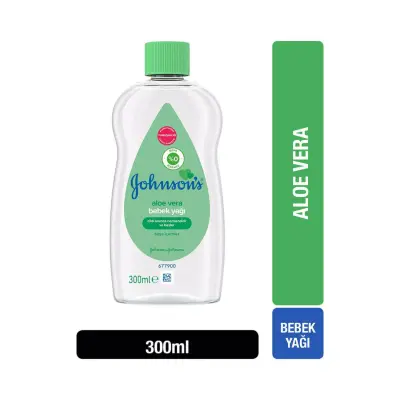 Johnson's Aloe Veralı Bebek Yağı 300 ml - 2