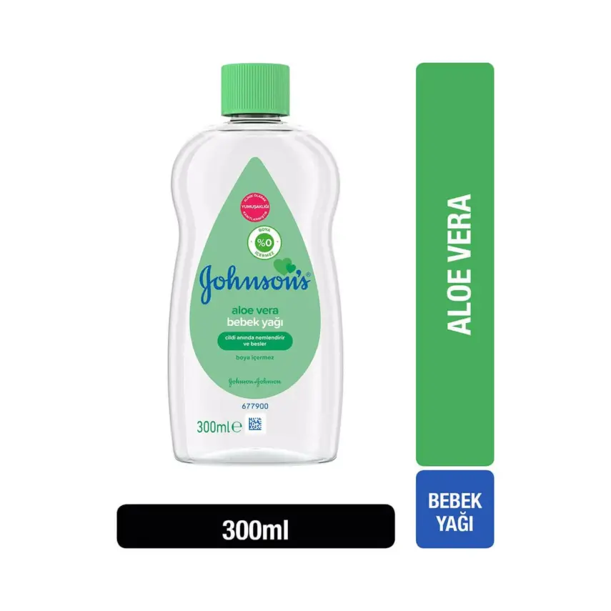 Johnson's Aloe Veralı Bebek Yağı 300 ml - 2