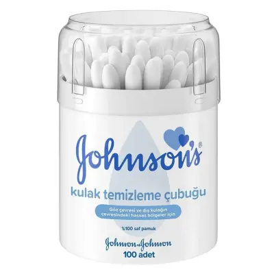 Johnson's Baby Kulak Temizleme Çubuğu 100'lü