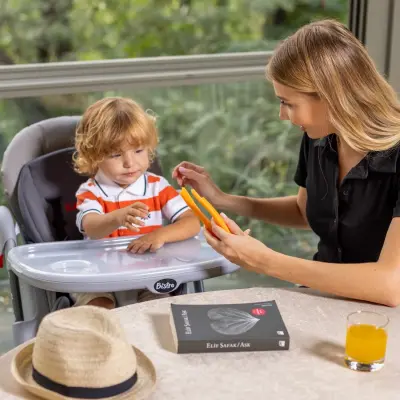 Kanz Bistro Mama Sandalyesi Bej - 22