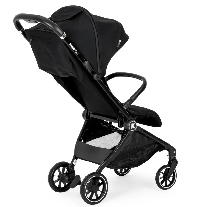 Kanz Bold Autofold Kabin Boy Bebek Arabası Iron Black - 3