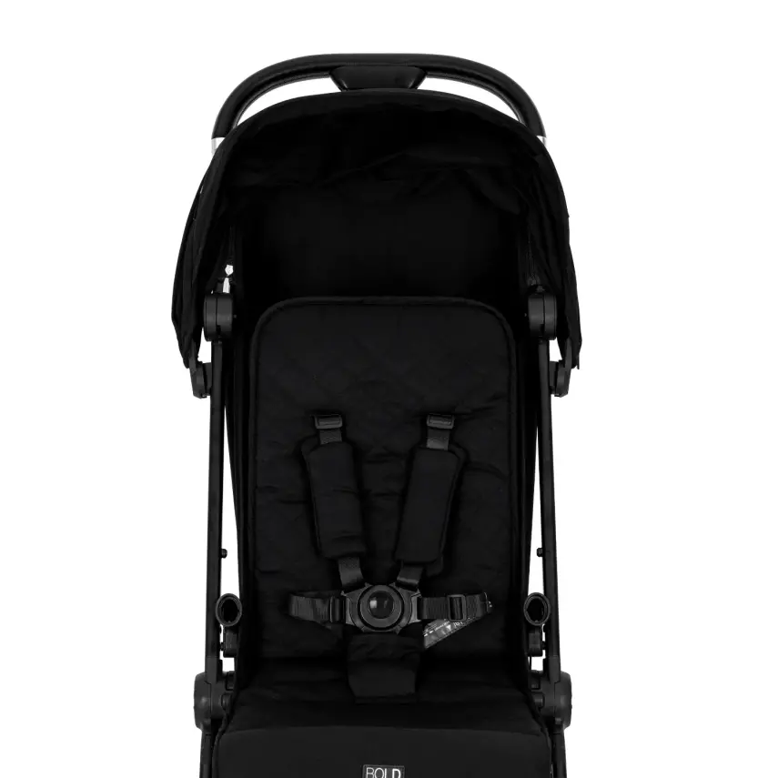 Kanz Bold Autofold Kabin Boy Bebek Arabası Iron Black - 6