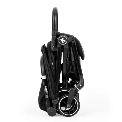 Kanz Bold Autofold Kabin Boy Bebek Arabası Iron Black - 11