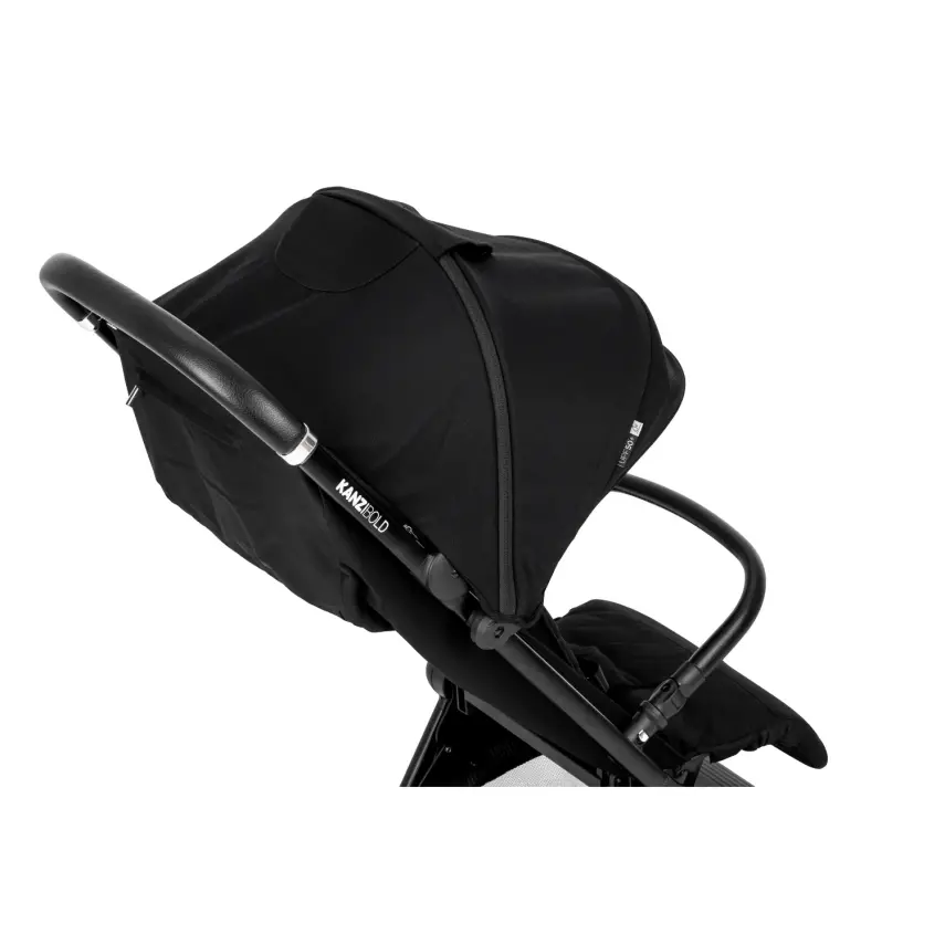 Kanz Bold Autofold Kabin Boy Bebek Arabası Iron Black - 4