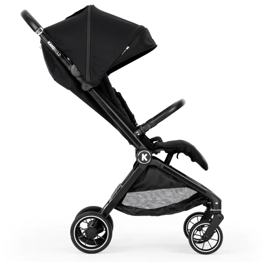 Kanz Bold Autofold Kabin Boy Bebek Arabası Iron Black - 5
