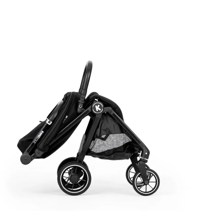 Kanz Bold Autofold Kabin Boy Bebek Arabası Iron Black - 12