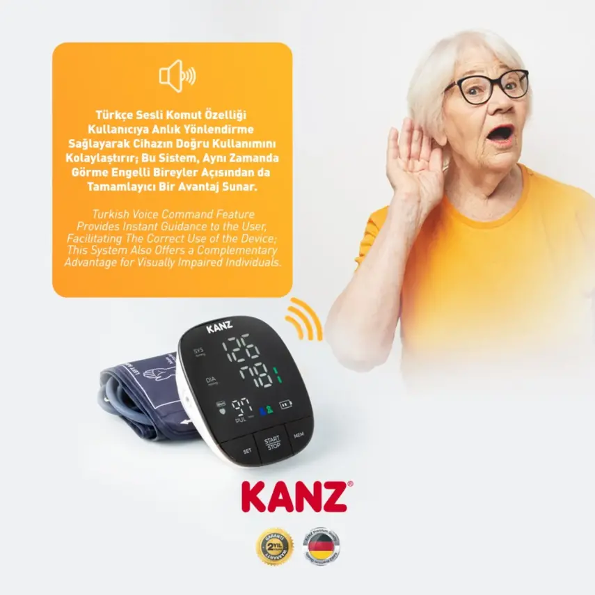 Kanz Dijital Tansiyon Aleti  - 8