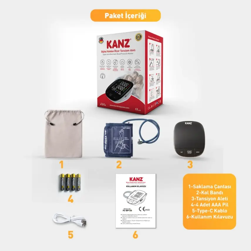 Kanz Dijital Tansiyon Aleti  - 10