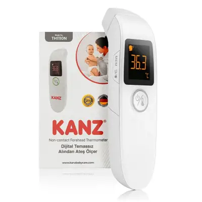 Kanz Dijital Temassız Alından Ateş Ölçer TH1110N  - 5