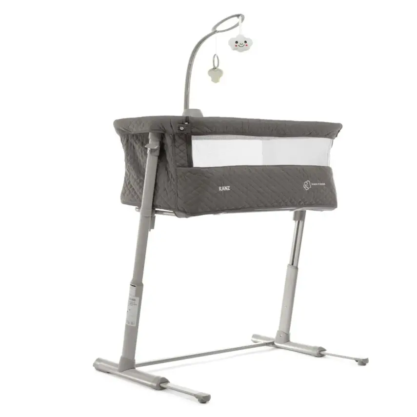 Kanz Dream N Sounds Müzikli Anne Yanı Beşik Gri - 2