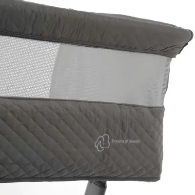 Kanz Dream N Sounds Müzikli Anne Yanı Beşik Gri - 14