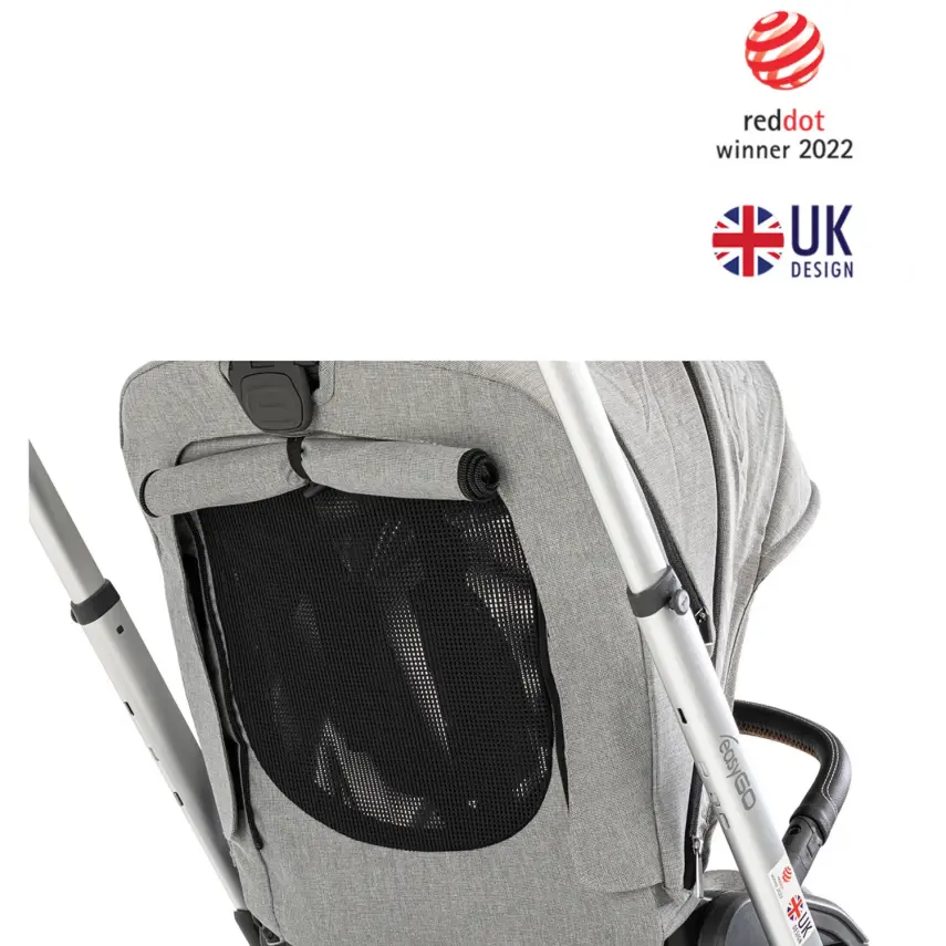 Kanz Easygo Çift Yönlü Travel Sistem-Seyahat Sistem Bebek Arabası Gri - 22