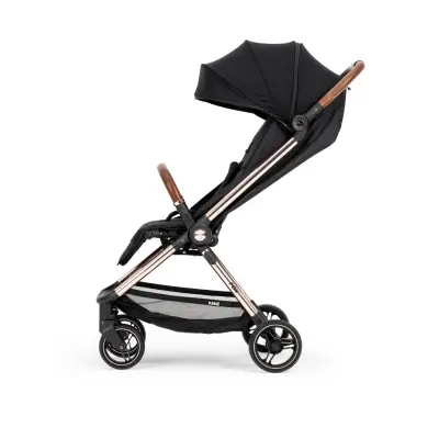 Kanz Fox Tek Elle Otomatik Kapanabilir Kabin Bebek Arabası Siyah - 3