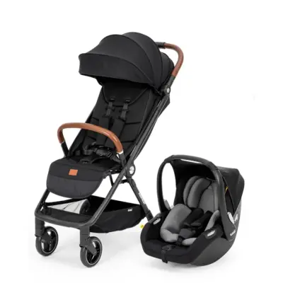 Kanz İnstreet Tek Elle Kapanabilir Travel Sistem Bebek Arabası Black - 1