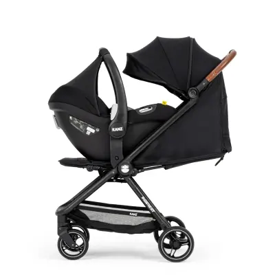 Kanz İnstreet Tek Elle Kapanabilir Travel Sistem Bebek Arabası Black - 8